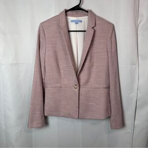ANTONIO MELANI Blush Pink Women's Suit Jacket Blazer - Size 8